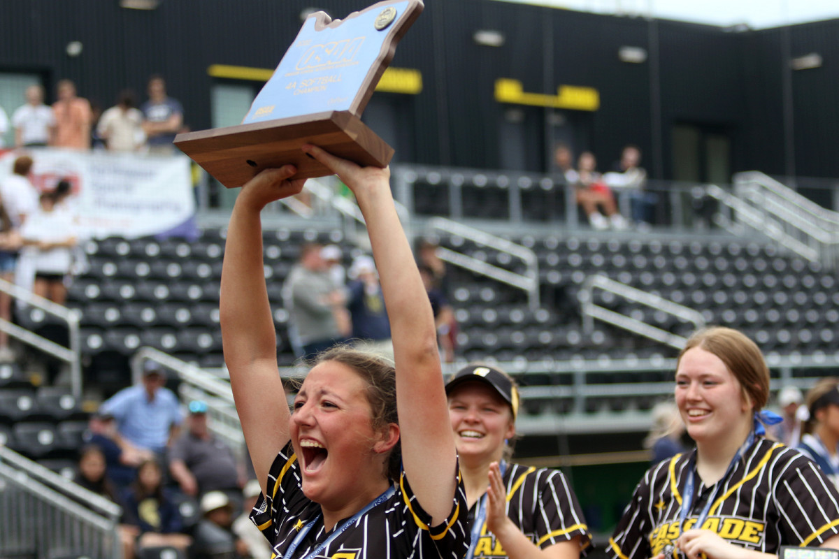 Cascade Marist Catholic 4A softball final Dan Brood 48